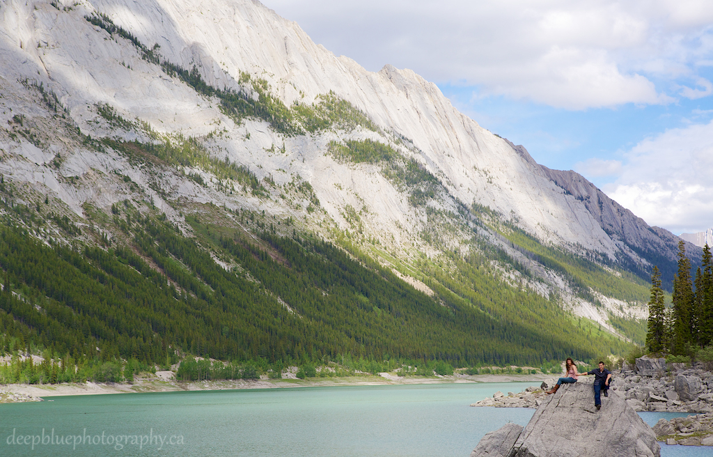 Engagement Pictures In Jasper National Park