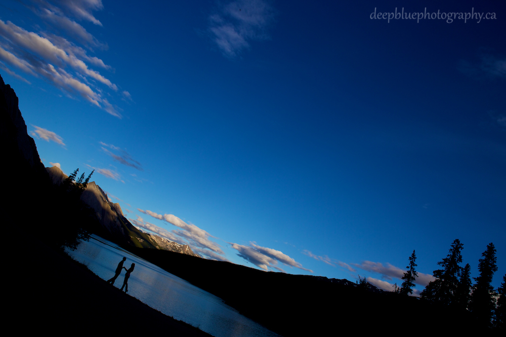 Alannah & Roland Sunset Engagement in the Mountains