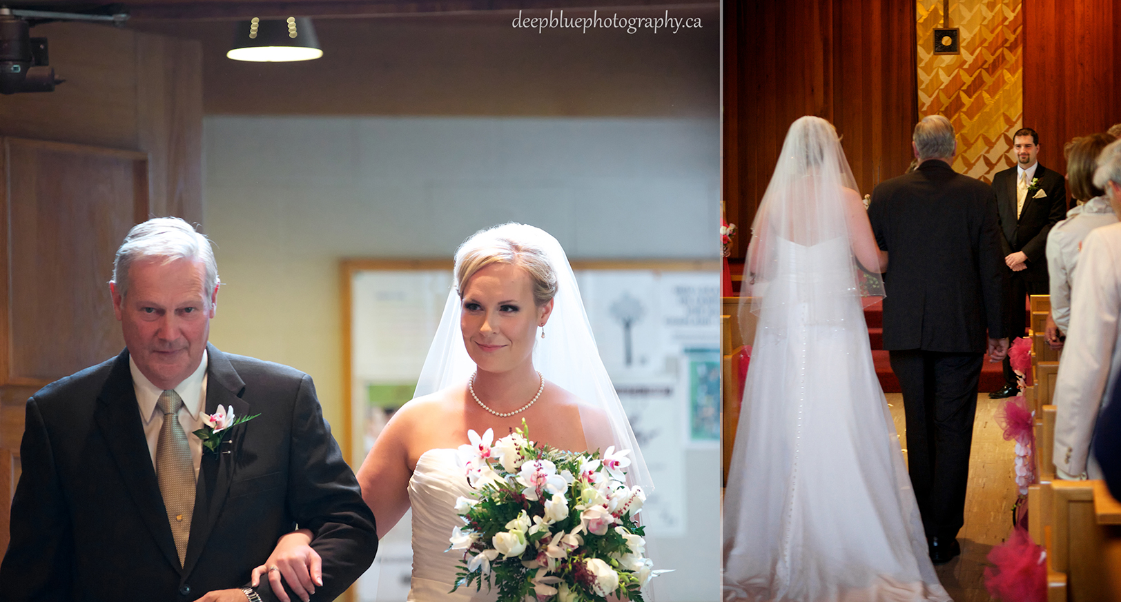 Kate and her Father Enter the Church