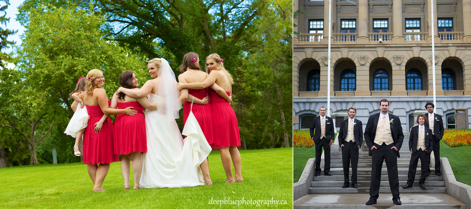 Ladies and Gentlemen Wedding Portraits