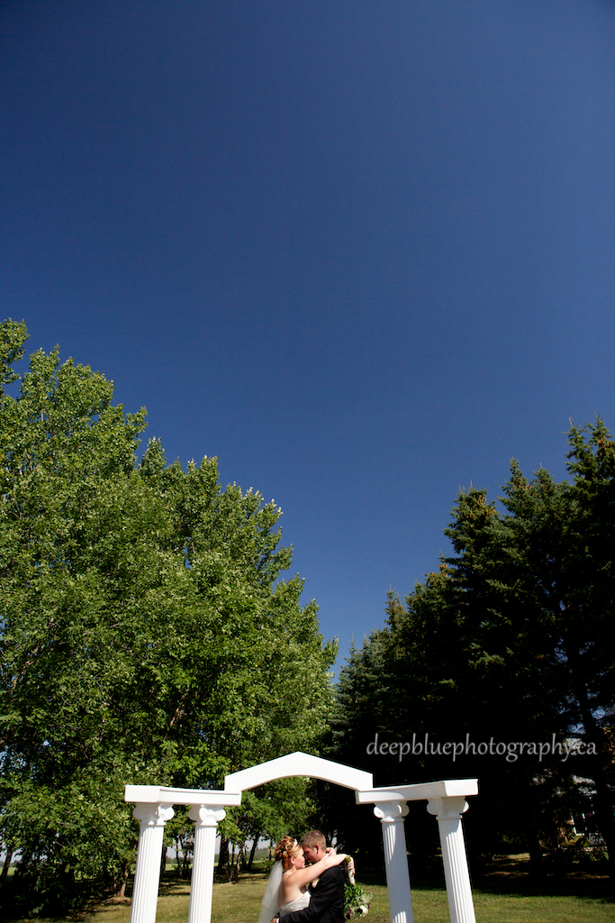 Tara and Tyler Outdoor Country Wedding Ceremony