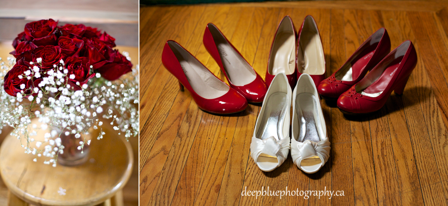 Hannah's Red Themed Wedding