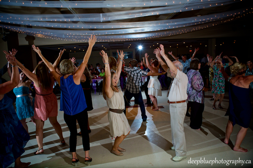 Memorial Centre Dance Tara and Tyler Wedding