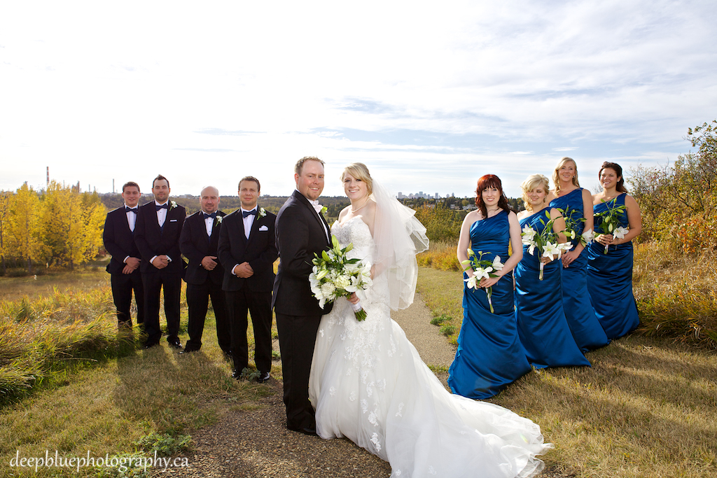 Formal Wedding Party Photo