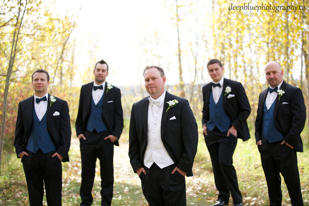 Brad and His Groomsmen