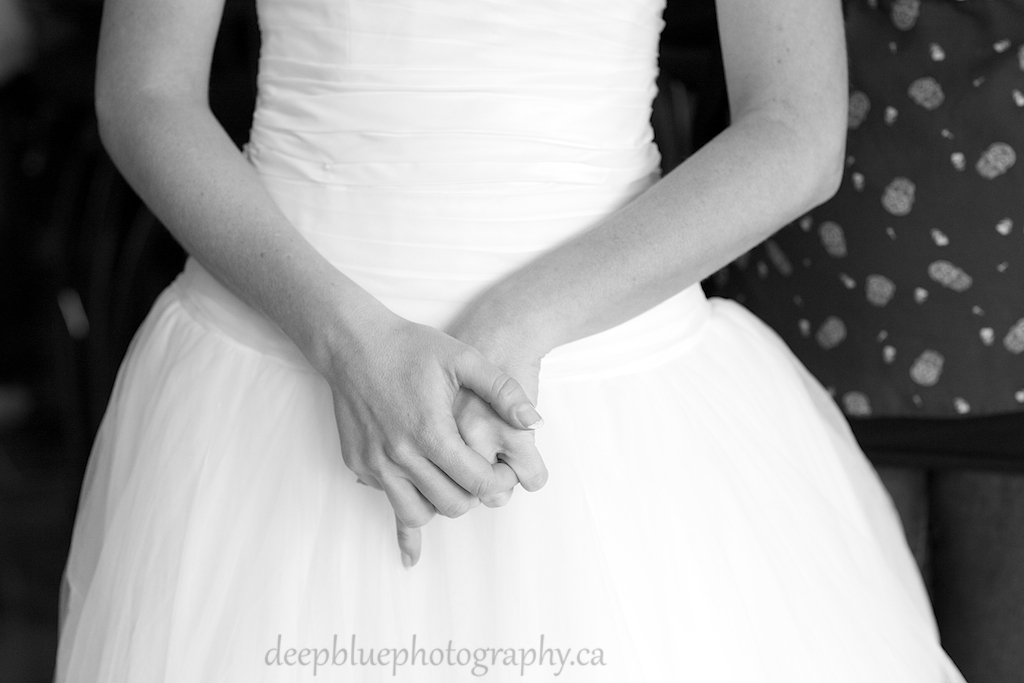 Detailed Photo of Brides Hands