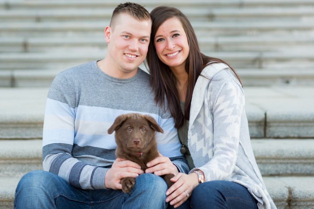 Engagement Pictures With Your Dog Is A Great Idea!
