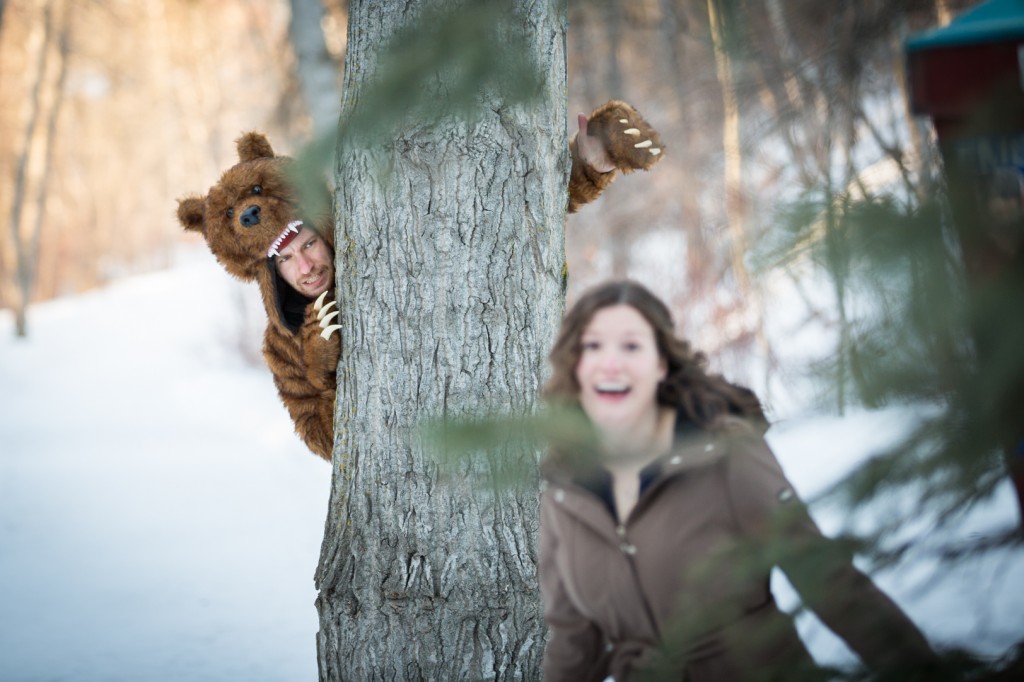 Engagement Photos with Costumes