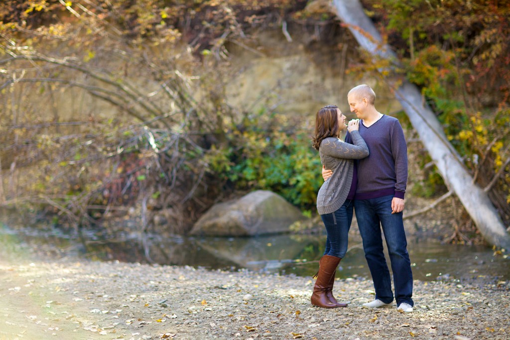 Mill Creek Ravine Engagement Pictures Outdoor