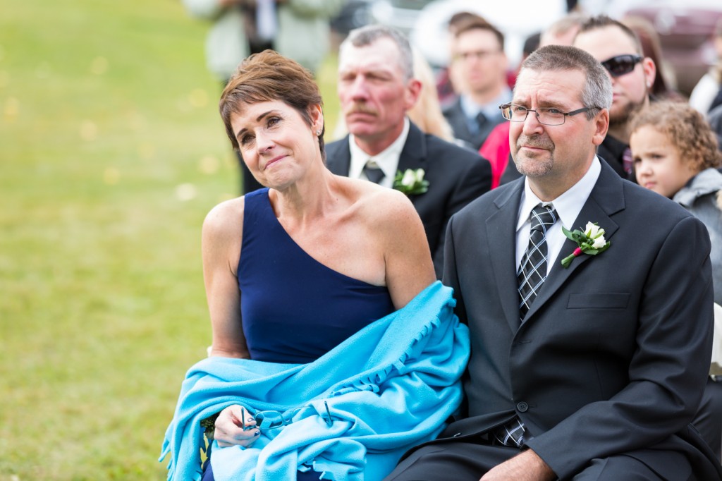 Parents of the Bride During Ceremony