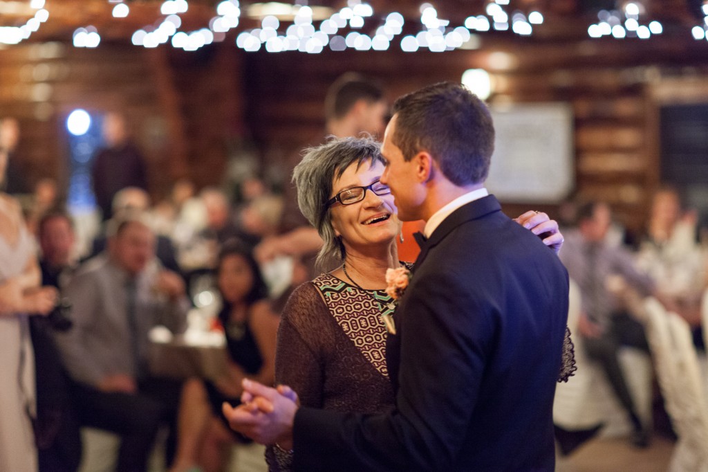 Mother and Son Dance at Wedding