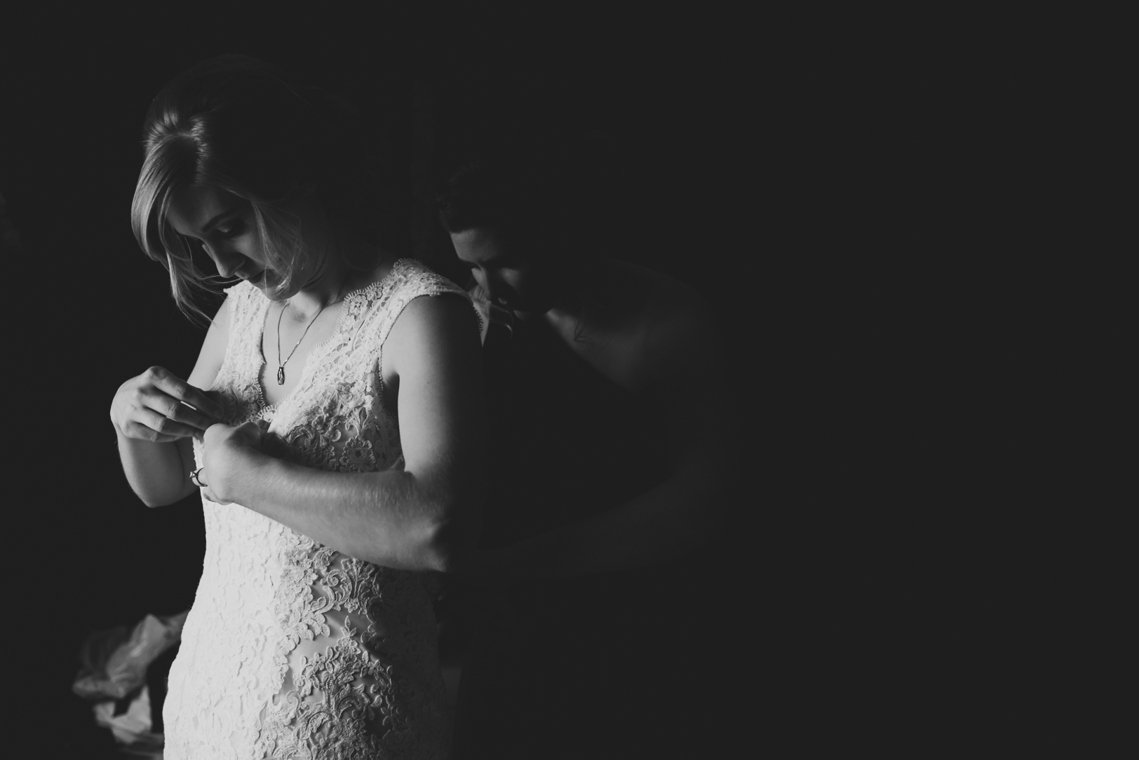 Dramatic Wedding Photography