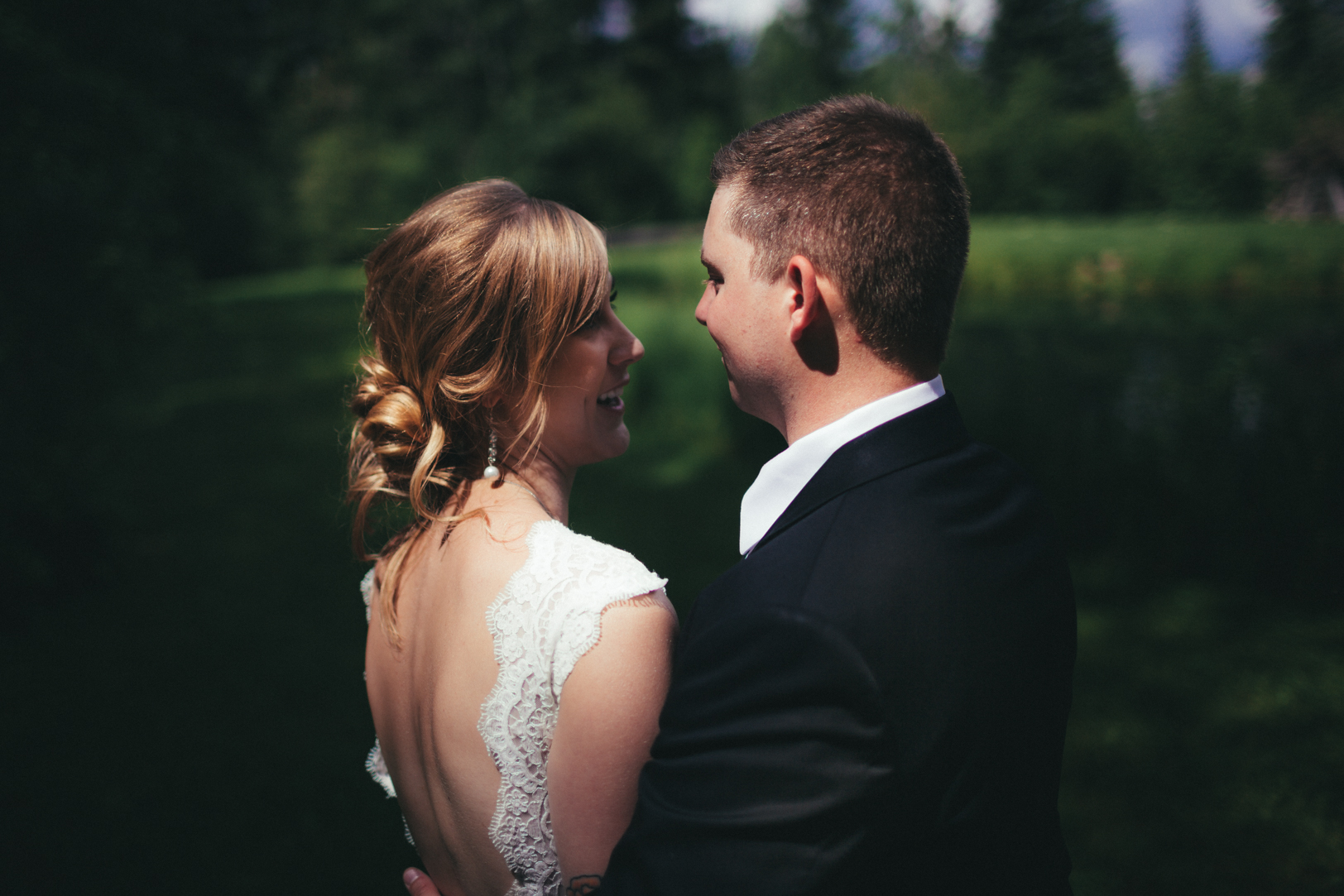 Wedding Photos in the Forest