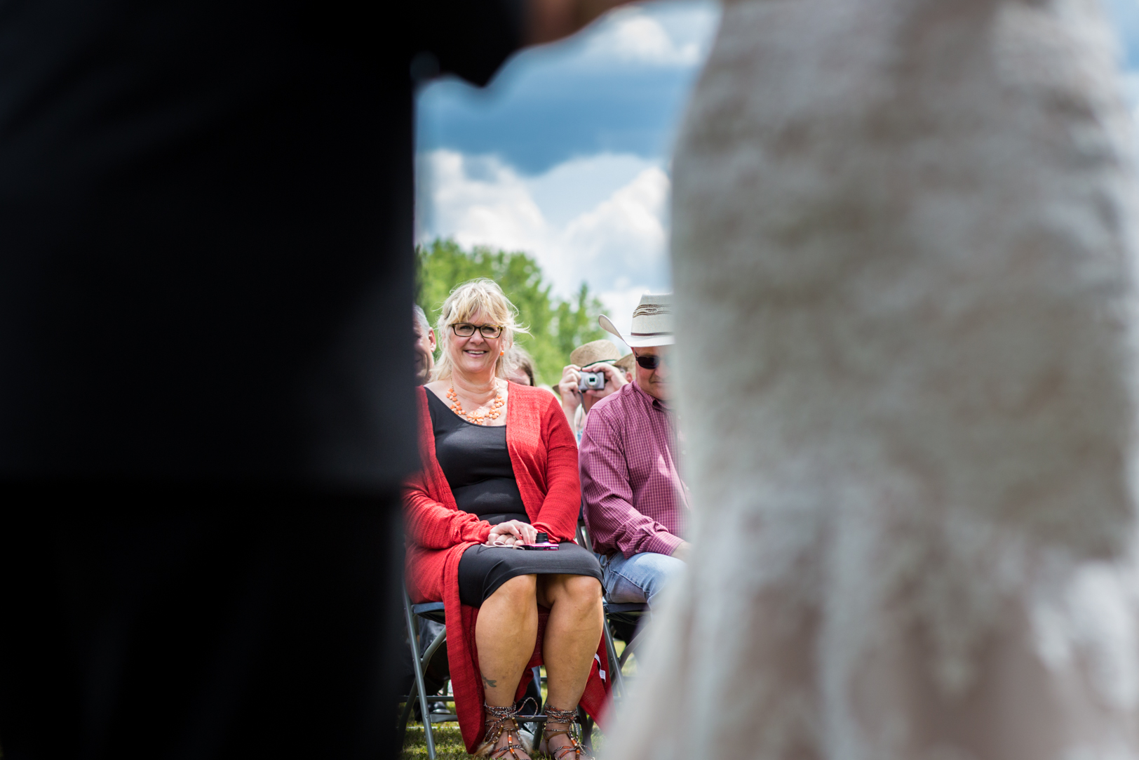 Photo of Parents During the Wedding Ceremony