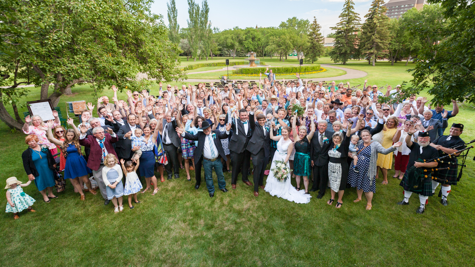 Photo of All Wedding Guests