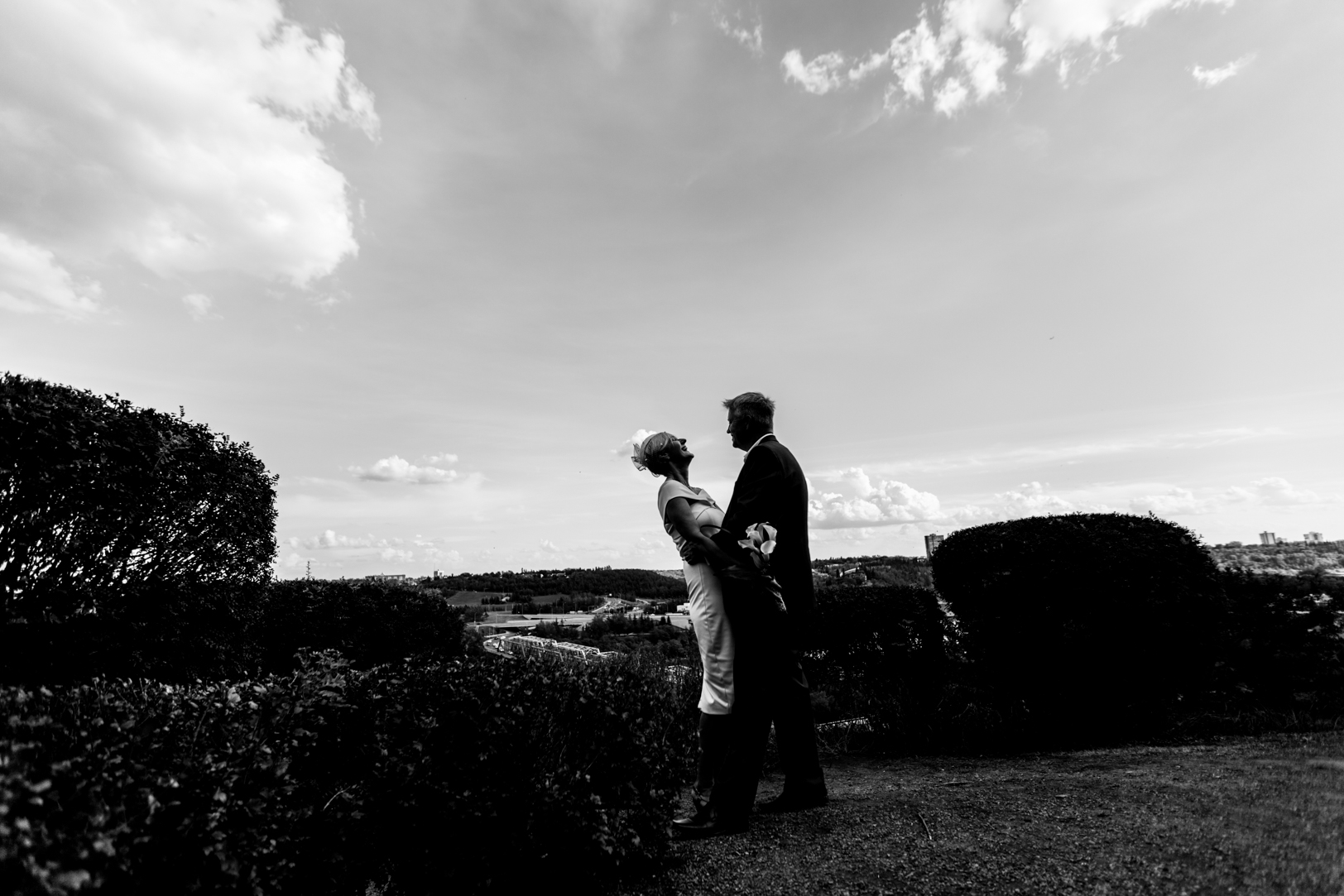 Black and White Wedding Photography