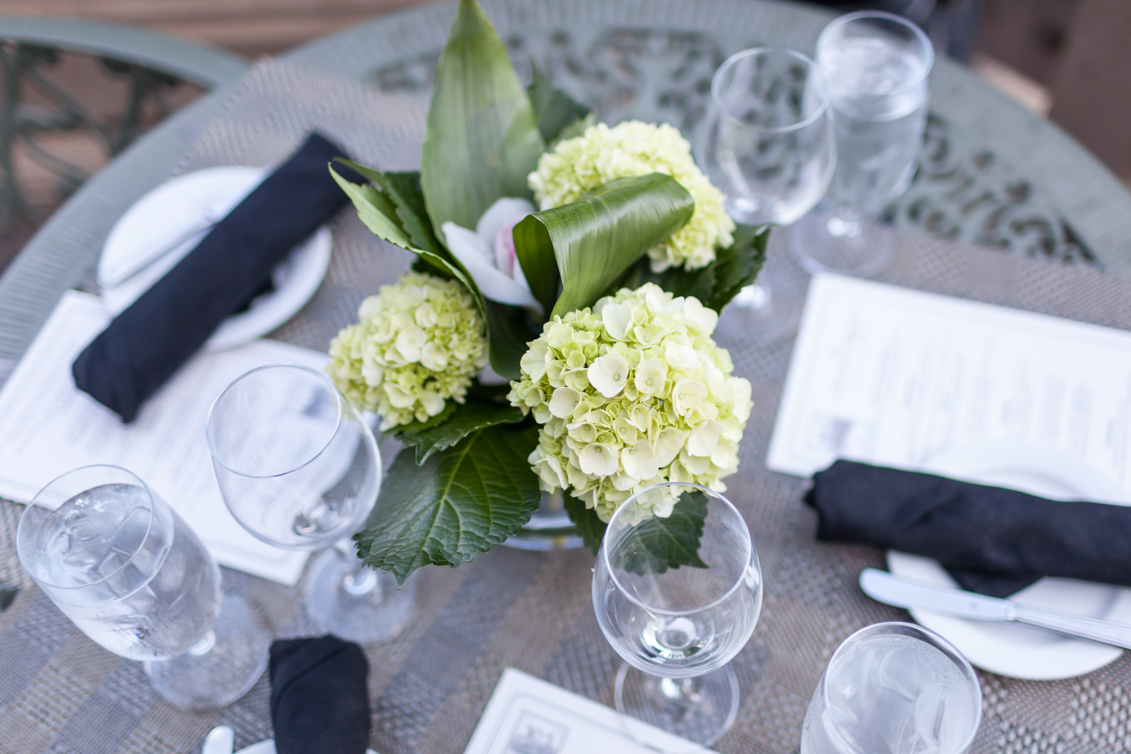 Black and Ivory Wedding Colors