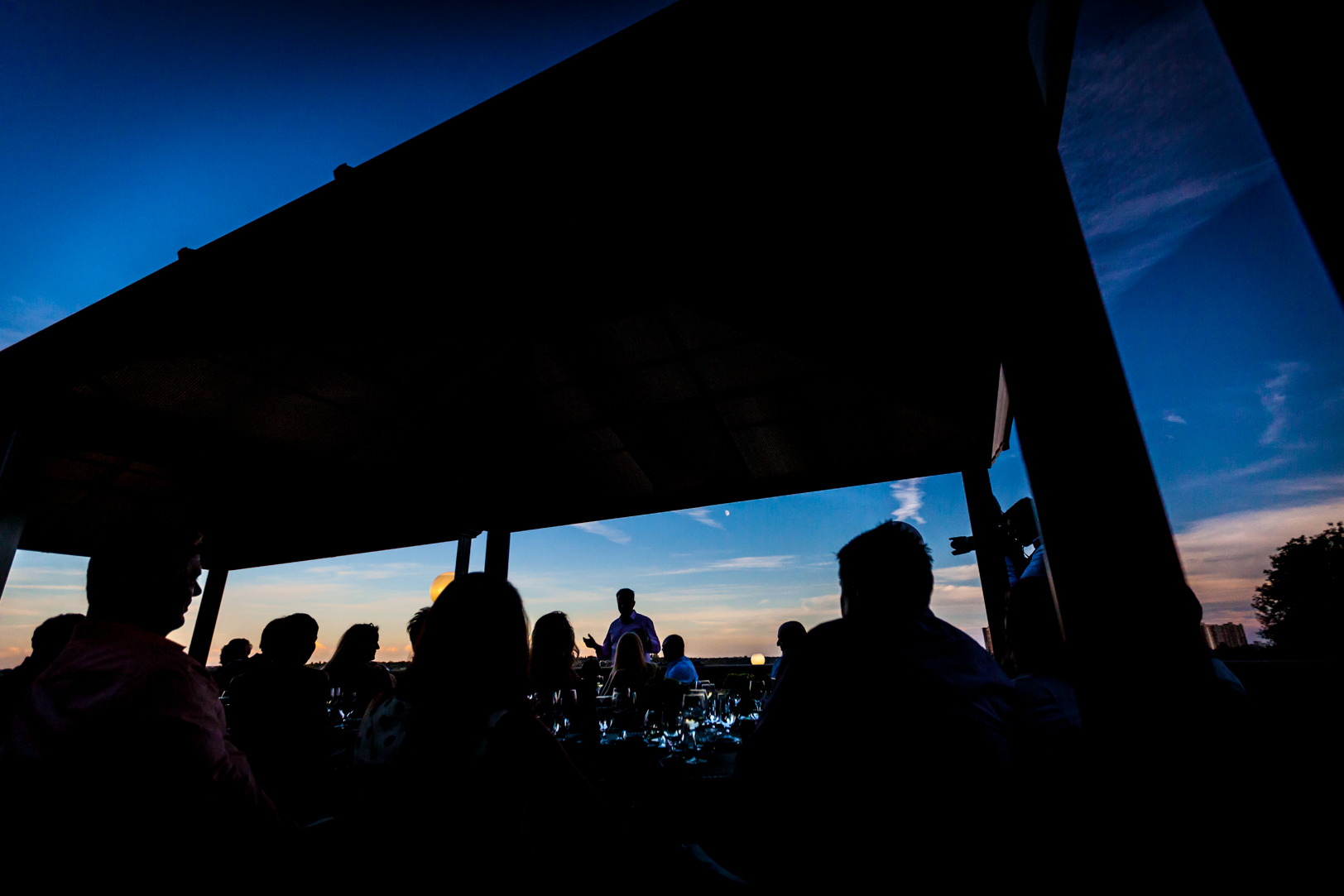 Hotel MacDonald Outdoor Wedding Dinner