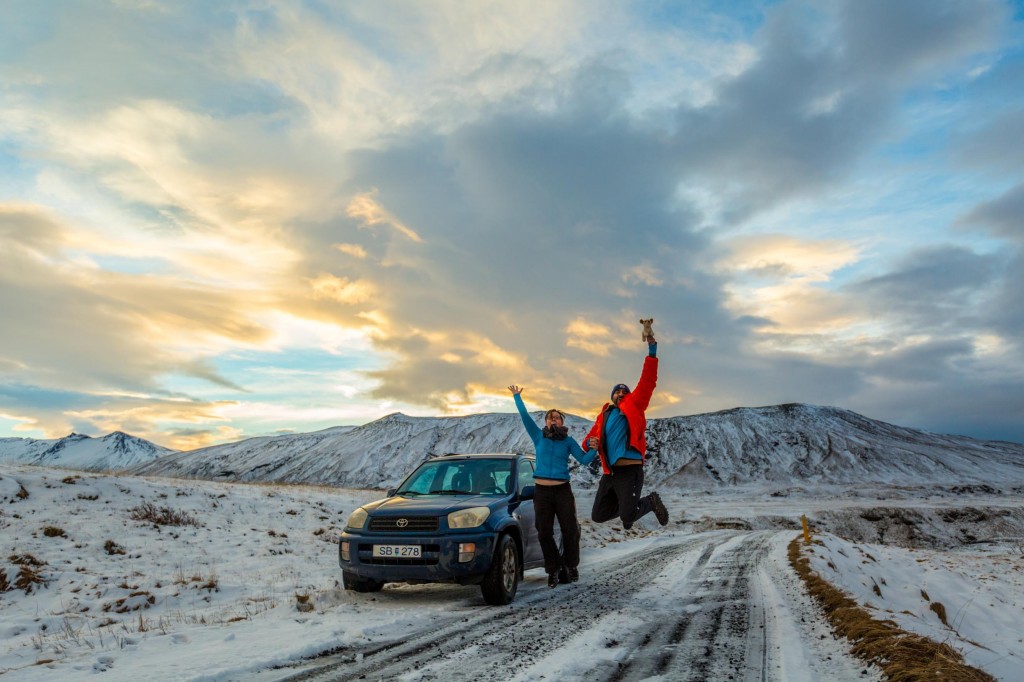 renting a car in iceland