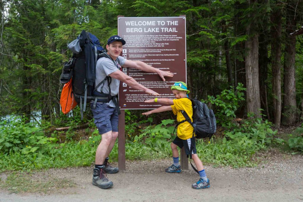 backpacking with kids