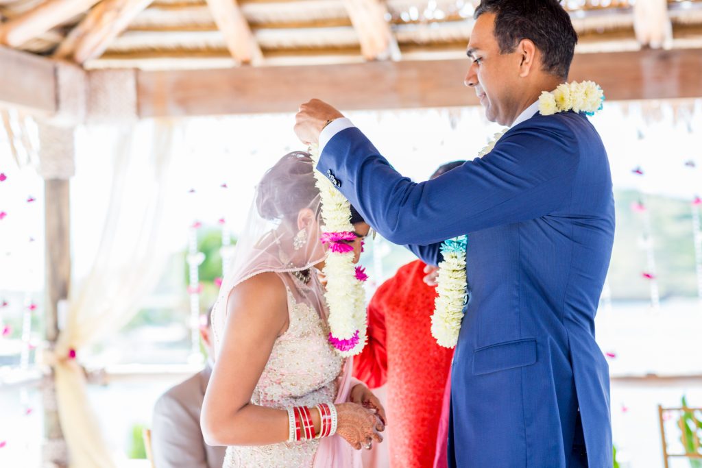Indian destination wedding at the St James Club in Antigua