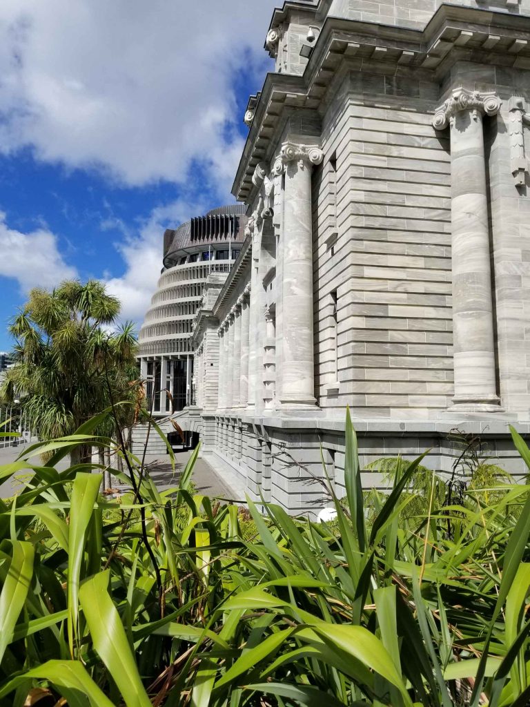 Parliament buildings in Wellington