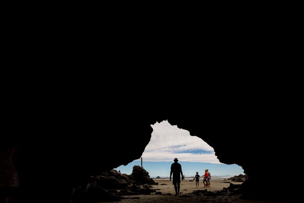 sumner beach cave picture