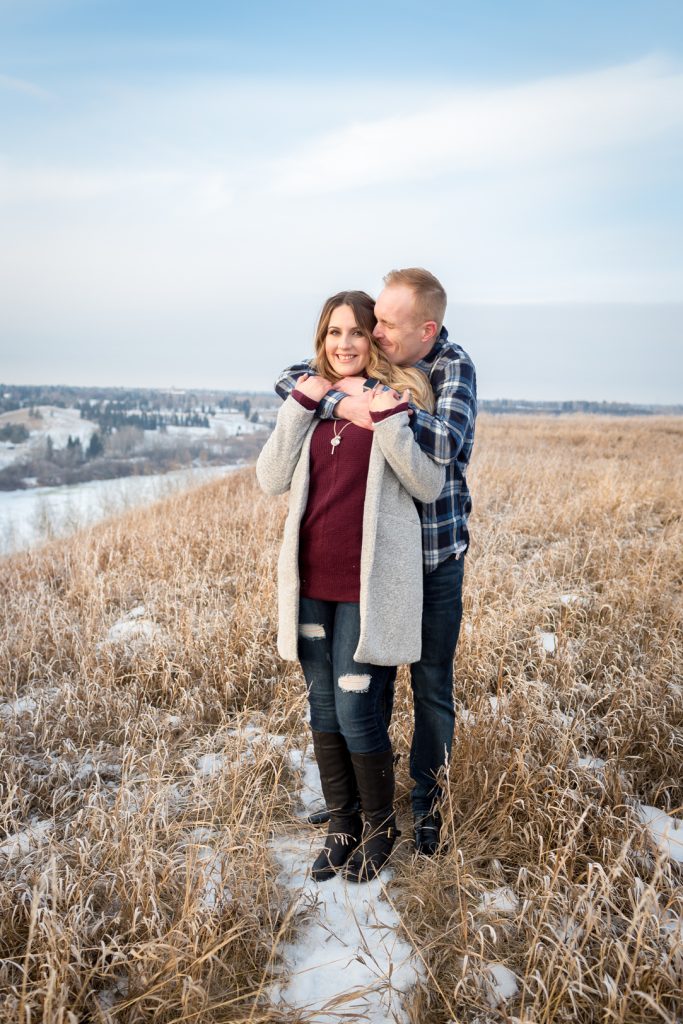 Strathcona Park Winter Engagement pictures