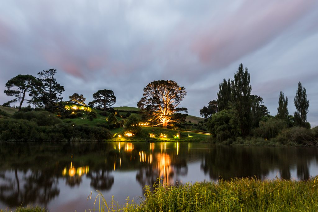 Party Tree Hobbiton Movie Set Evening Banquet Tour Dinner Pictures