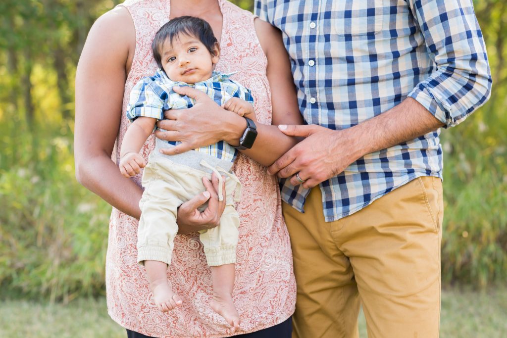 Edmonton Family Portraits with newborns